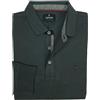 Coveri Maglia a Polo Uomo Manica Lunga Sportiva Caldo Cotone Felpata Jersey Blu (Grigio)