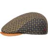 Alfonso D´Este Coppola YellowblueD'Este Uomo - Made in Italy Cotton cap Cappello Piatto Berretto Estivo con Visiera, Fodera Estate Primavera/Estate - XL (60-61 cm) Blu-Giallo