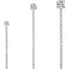 NovaNavel Set orecchini luce in argento