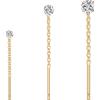 NovaNavel Set orecchini luce in oro