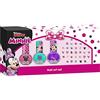 Minnie Set Uñas 3 Esmalt+Pegat