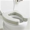 Dayysiuy Rialzo Per Sedile WC Morbido Sedia Rialzata Per WC - 5 Cm Seduta Più Alta - Antiscivolo Cuscino Imbottito Confortevole, Per Anziani, Disabili E Incinte, Uso Domestico Nel Bagno