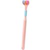 Tuxxjzm Spazzolino da denti tre lati, setole sensoriali 3 lati, spazzolino da denti con 3 setole, spazzolino da viaggio tre setole per adulti e bambini, per la cura dei denti e la cura delle gengive,