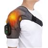 Amhuui Massaggiatore per Spalle, Cuscinetto Riscaldante per Spalle, Spalle Shiatsu E con Calore Lenitivo, 3 Livelli di Riscaldamento E Massaggio Regolabili, per Spalle, Gambe, Allevia Il Dolore Muscolare