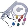Generico MASCHERA VENTURI con 7 Diluitori da 24%, 26%, 28%, 31%, 35%, 40%, 50% (L)