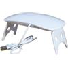 Ynnhik Lampada gel UV, Luce UV per unghie, Lampada LED sicura per unghie, Unghie gel ad asciugatura rapida, Luce UV, Asciuga unghie per gel smalto, Capodanno, Casa