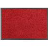 Astra Tappeto antipolvere di alta qualità - zerbino per interni - zerbino lavabile a 30° C - tappeto antiscivolo - tappeto cucina - corridoio - rosso 90x250 cm