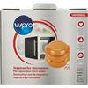 Wpro STM007 accessori microonde / stoviglie / piano cottura / contenitore vapore per microonde, ovale, 2,5 l