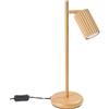 Sollux Lighting Lampada Da Scrivania Lampada Da Comodino In Alluminio 14,5 x 19,5 x 43 cm Karbon Oro