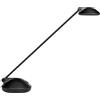 Unilux Favorit Unilux 400064432 Lampada Joker LED da Tavolo a LED 6.6 W, Interruttore sulla Base, Moderna, per Cameretta, Scrivanie, Ufficio, Casa, Colore Nero