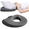 galactruly Cuscino antidecubito per alleviare la pressione, per dormire e sedersi, cuscino per piaghe da decubito sui glutei, cuscino a forma di T