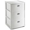 Stefanplast CASSETTIERA 3 ELEGANCE 40X40X60 BIANCA