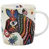 Maxwell & Williams - Tazza con mucca Betsy, in porcellana, multicolore, Porcellana, Zebra, Stripes (Zebra)
