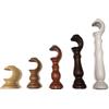 TENDEEVOLUTION Coppia di Supporti per Bastoni Tende in Legno, Alloggiamento per Bastone Tenda Diametro 35 mm, Diverse Misure e Colori Disponibili (NOCE, COPPIA DA 6CM)
