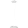 Bianca Linea Light Sospensione Poe_P LED 7W Ø 17.5 cm-Bianco