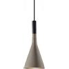 XYBZJP Paralume per lampada a sospensione in cemento colorato, lampada a sospensione in stile moderno creativo, lampadario a testa singola a vite E27, apparecchi di illuminazione per la decorazione de