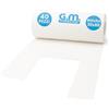 G.M. DISTRIBUZIONE GM - 40 Buste Shopper Bio Bianche 30x60 cm con Manico, 1 Rotolo Compostabile Resistente Pensate per Ortofrutta, Spesa e Raccolta Umido, Sacchetti Idonei al Contatto Alimentare