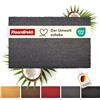 Floordirekt Zerbino per interni ed esterni, 50 x 80 cm, grigio, in cocco, per porta di casa, antiscivolo, in cocco, zerbino (24 mm)