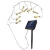 Spacnana Luci a Ombrello Solare con Telecomando, 104 LED, 8 Modalità, Illuminazione Parasole per Patio Esterno e Indoor