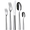 WMF 1166916040 Philadelphia Set posate 30 pezzi per 6 persone, acciaio inox Cromargan 18/10 lucido, Acciaio Inossidabile, Silver, 44 x 27 x 5 cm, 30 unità
