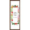 MG Design Cornice 35 x 100 cm - colore Marrone, in legno, con vetro acrilico - da appendere in verticale o in orizzontale, senza sfondo, per foto, poster, puzzle