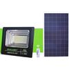 OISE ART STORE Trade Shop - Faretto LED Esterno con Pannello Energia Solare 800 W Batteria 12 Ore Faro Ip67 -