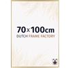 Dutch Frame Factory - Cornice 70x100 cm - Oro - Cornice per foto in Plastica con vetro plastico Antiriflesso - Cornice portafoto 70x100 cm - Easy
