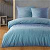 Buymax® Copripiumino Matrimoniale 200x200 100% Cotone 3 Pezzi Copripiumino - Set Biancheria da Letto 200 x 200 cm con 2 Federe 80x80 cm, Copripiumino Renforcé ÖKO-TEX con Cerniera