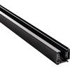 LEDKIA LIGHTING Binario Trifase DALI per Faretti LED 2 Metri Nero