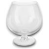 KORAT Vaso in Vetro Napoleone Trasparente 22x19x19 cm Elegante Centrotavola Stile Coppa per Fiori, Confetti, Decorazioni o Eventi Design Moderno e Raffinato per Casa, Matrimonio e Occasioni Speciali