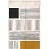 Surwin Noren Giapponese Tenda da Porta in Lino, Giapponese Noren Geometria Stampa Divisorie Lunga Tappezzeria per Finestra Cucina Ristorante Negozio Doorway Decorazione (90x200cm,Beige)