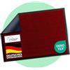 Floordirekt Sky Novo - Zerbino per ingresso, 90 x 150 cm, colore rosso, per interni ed esterni, antiscivolo e lavabile, per corridoio, per porta di casa, colore: rosso