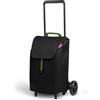 Gimi Easy, Carrello portaspesa compatto con capienza da 40 l, Carrello portaspesa pieghevole con portata fino a 30 kg, Leggero e maneggevole