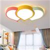 Lfoute LED Palloncino Plafoniera Per Bambini Lampadario Creativa Cameretta Dei Bambini 36W Dimmerabile Con Telecomando Acrilico Lampada Da Soffitto Per Camera Letto Ragazzi Ragazze Soggiorno Sala Da Pranzo