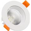 LEDKIA LIGHTING LEDKIA Downlight LED 9W Circolare COB CRI90 Foro Ø 90mm No Flicker 2700K Bi