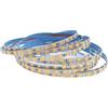Vrabocry Striscia LED da 12 V, luce bianca calda, 5 m, autoadesiva, 3000 K, SMD 2835, sottile, 4 mm, larghezza 120 LED/M, IP20, per interni, cucina, non alimentatore di rete
