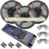 Mondo Strisce Led: Striscia Led da 15m (3Bobine)+ 1 Trasformatore Slim da 400w Altissima Luminosità 24V Luce Bianco Caldo 3000k smd2835 ip20 Strip