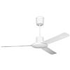 Vortice Nordik Evolution R- Ventilatore da Soffitto Silenzioso, 3 Pale in Acciaio, Rotazione Reversibile, Ventilatore Aria Fredda Velocità Regolabile, Predisposizione Kit Luce, Telecomando Non Incluso