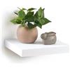 Modul'Home 6RAN790BC - Mensola in MDF, 25 x 22,8 x 3,4 cm, Pannello MDF, Bianco, L25xP22,8x3,4cm