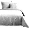 Stof Lovely Casa - Copripiumino - Misura 200 x 200 cm - 100% cotone certificato Oeko-Tex - Bianco - Modello Eden - Biancheria da letto per la casa - Morbido e confortevole - Ideale per letto matrimoniale