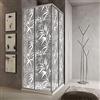 kina - RAV0014 Pellicole adesive per Vetri Rotolo Adesivo Trasparente misura 60x100 cm Lavabile Antigraffio Decorazione Box Doccia Finestre Uffici