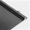 Frilla Tenda oscurante Klemmfix senza fori 50cm x 125cm Nero Tenda oscurante per finestre e porte, rullo laterale Klemmrollo per finestre e porte | Sunguard