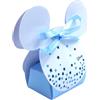 LE GEMME DI VENEZIA Bomboniera Scatola per Confetti Topolino Set 20 pz Art 68048 con bigliettino personalizzato stampa in omaggio