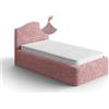 PAULATO - Vestiletto per Testata e Giroletto in Diverse Taglie in Microfibra Tinta Unita, Bielastico con Tecnologia Brevettata Wavytech, Rosa - Made in Italy