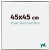 yd. Your Decoration - Cornice 45x45 cm - Champagne - Cornice Decorativa Parete in Plastica con Vetro in acryl - Antiriflesso - 45x45 Cornice - Evry
