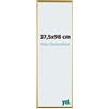 yd. Cornice 37.5x98 cm Oro - Cornice in Plastica Evry | Your Decoration, Vetro acrilico antiriflesso, Montaggio a parete, Adatta per foto, poster o puzzle, Made in Holland