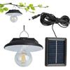 Generic Luce solare per capannone | Lampada impermeabile per interni, ad alta luminosità, accensione e spegnimento automatico, luce per, piscina, recinzione, pollaio, patio, garage