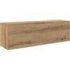 vidaXL Mobiletto da Bagno Rovere Artigianale 100x25x30 cm Truciolato, Armadio a Muro da Bagno, Armadio da Bagno a Muro, Armadio da Bagno a Parete