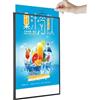 Generic Scatola luminosa a LED con cornice sottile, ultra sottile, da parete, per ristoranti, negozi e bar, bacheca illuminata per menù e poster