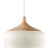 WOLWES Lampadario da incasso superiore, lampada a sospensione in metallo stile semplice, paralume creativo a forma di cappello, lampada a sospensione a testa singola con bocca di lumaca E27, apparecch